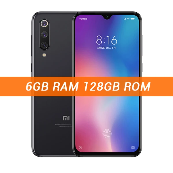 Глобальная версия Xiaomi mi 9 SE, 6 ГБ ОЗУ, 64 Гб ПЗУ, мобильный телефон mi 9 SE, Восьмиядерный процессор Snapdragon 712, полноэкранный экран 5,97 МП, тройная камера - Цвет: 128GB Black