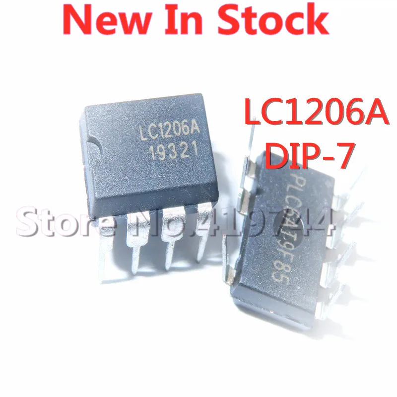 

5PCS/LOT LC1206A LC1206 DIP-7 power management chip In Stock New Original