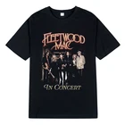 Футболка Fleetwood Mac с логотипом на концерте, новая официальная футболка