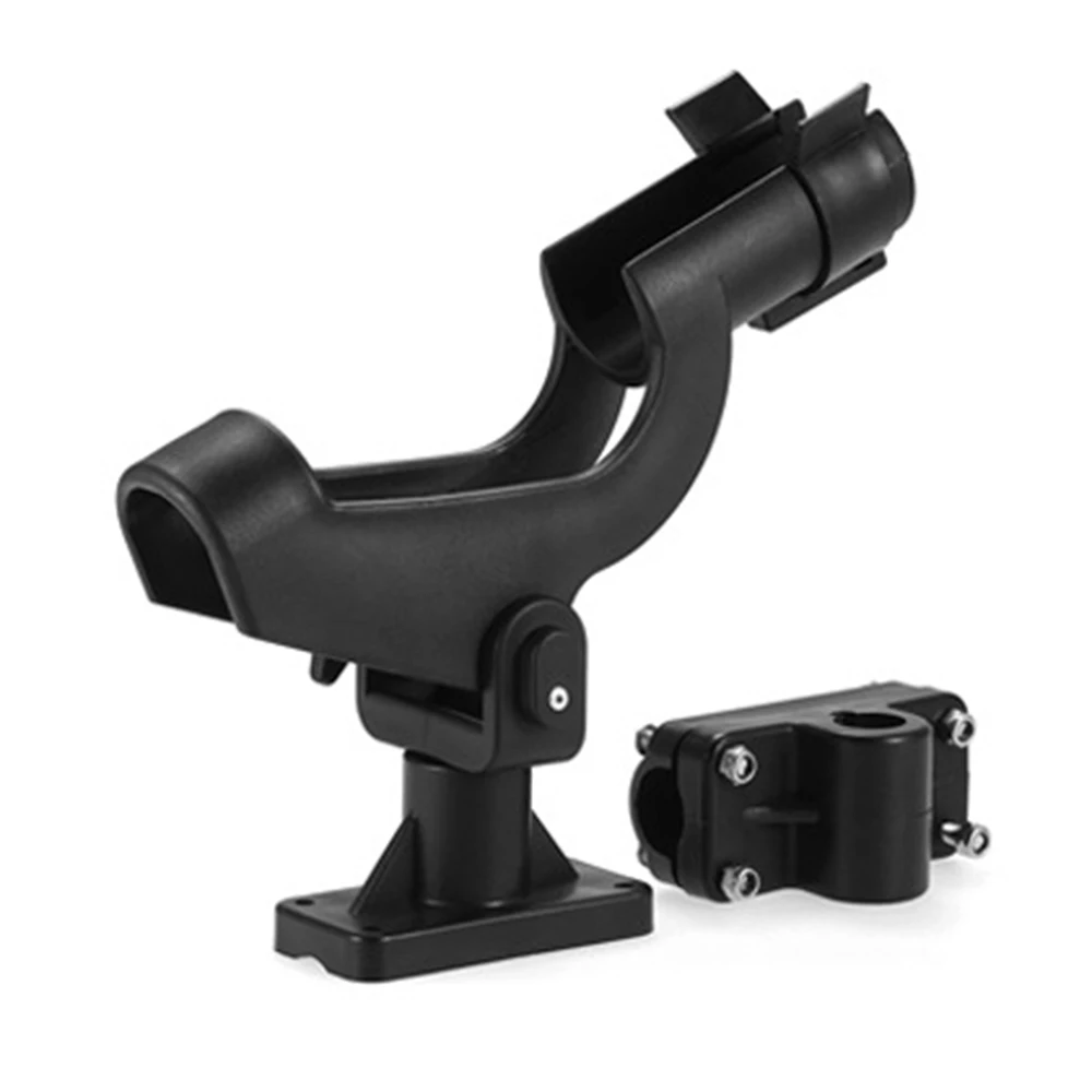 

1Pc Fishing Rod Holder Adjustable 360 Degree Side Rail Mount Kayak Boat Mounting