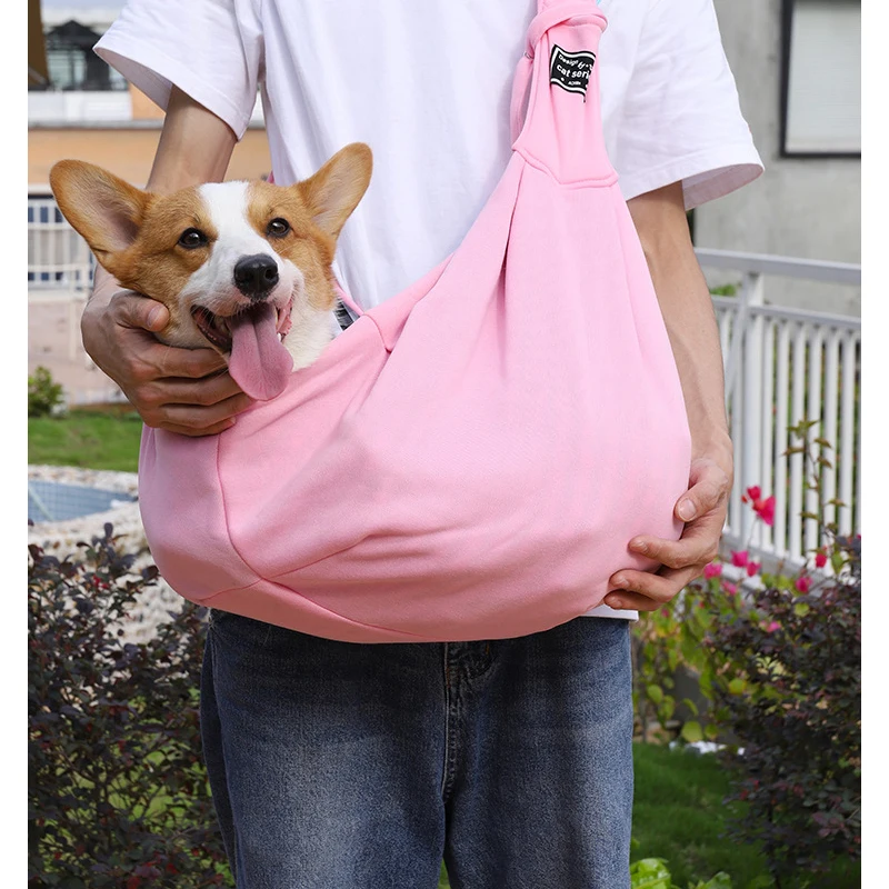 Сумки для домашних питомцев дорожный ранец переноски собак Регулируемый слинг