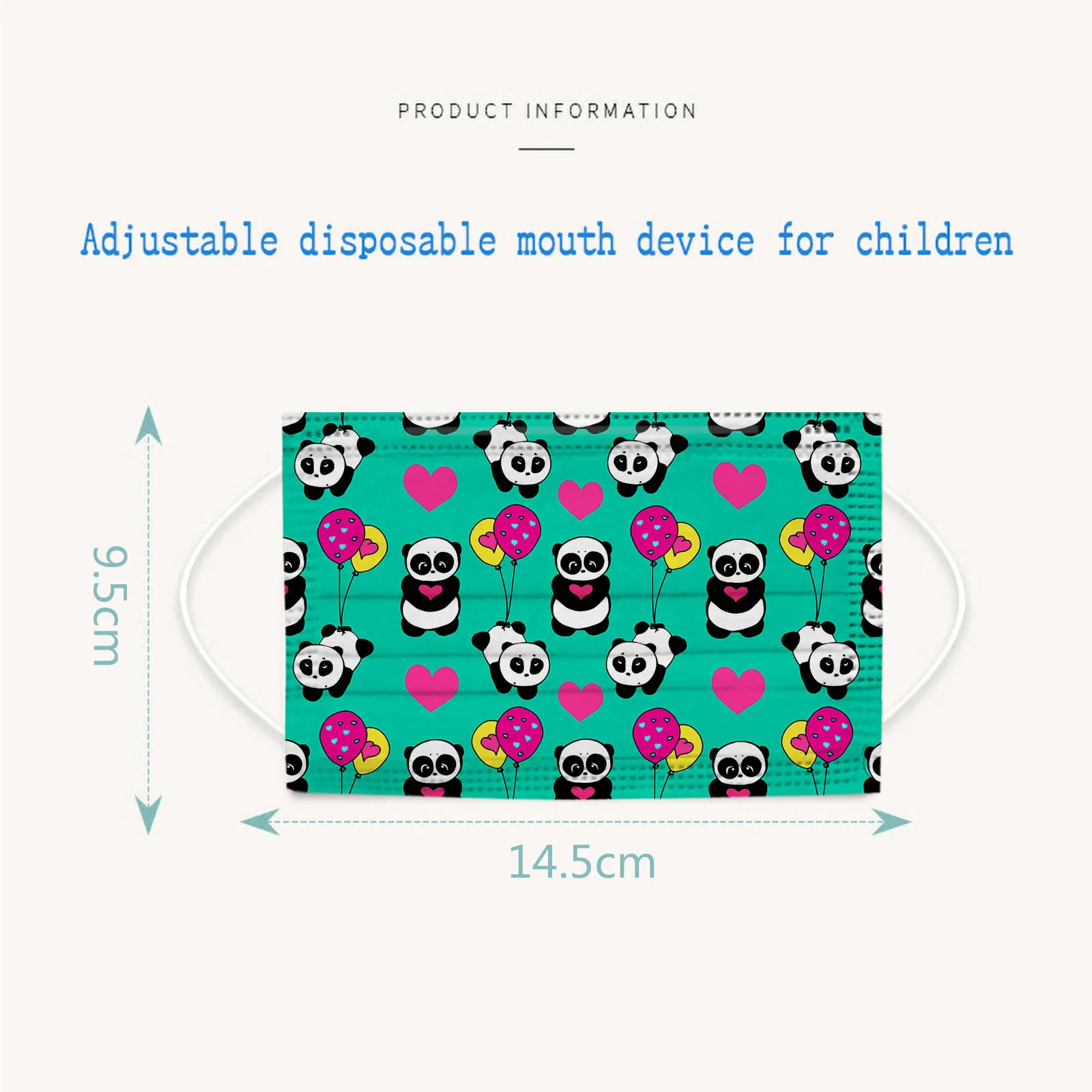 

50pcs For Kids Child Christmas Disposable Face Mask 3 Ply Hygiene Designer Print Masks For Kids Cosplay Mascaras Desechable