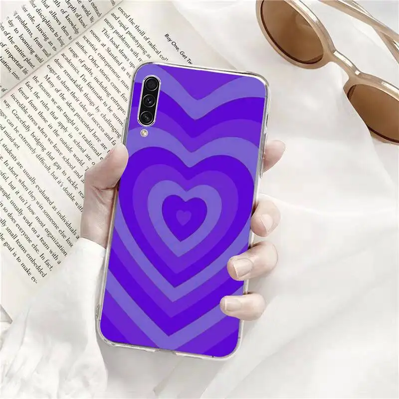 

heart color fashion love Phone Case Transparent for Samsung A71 S9 10 20 HUAWEI p30 40 honor 10i 8x xiaomi note 8 Pro 10t 11