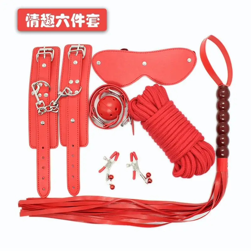 Секс игрушки сексуальный костюм шлепка Веревка 10 м бандаж красный многоцелевой
