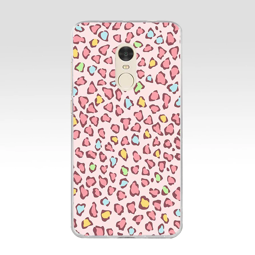 Чехол 333FG из мягкого силикона и тпу с леопардовым принтом в горошек зебры для xiaomi