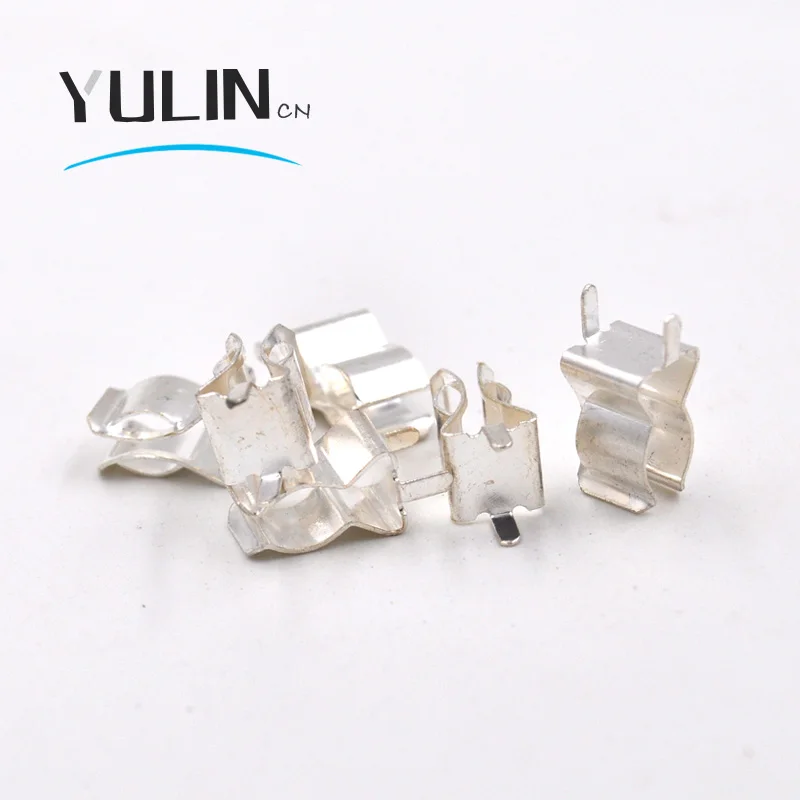 100pcs/lot 6*30mm PCB Fuse holder clip 6X30MM Insurance header Copper clamp Glass Quick Fast Blow Fuses Holder | Обустройство дома