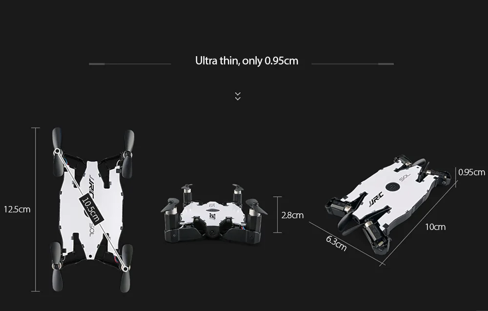 JJRC H49 SOL Складной радиоуправляемый мини дрон 4 канальный 720P HD и WiFi|rc mini drone|drone withmini