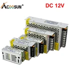 Светильник ключатель света, источник питания, светильник форматор света переменного тока 110 В 220 В в постоянный ток 12 В 24 В, адаптер источника питания для светодисветильник льника 1A 2A 3A 5A 10A