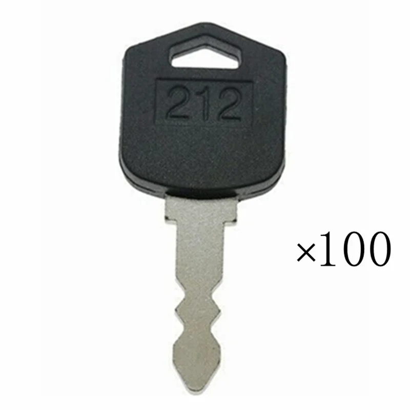 100pc Key For Doosan Daewoo Forklift Skid Steer 212 D554212