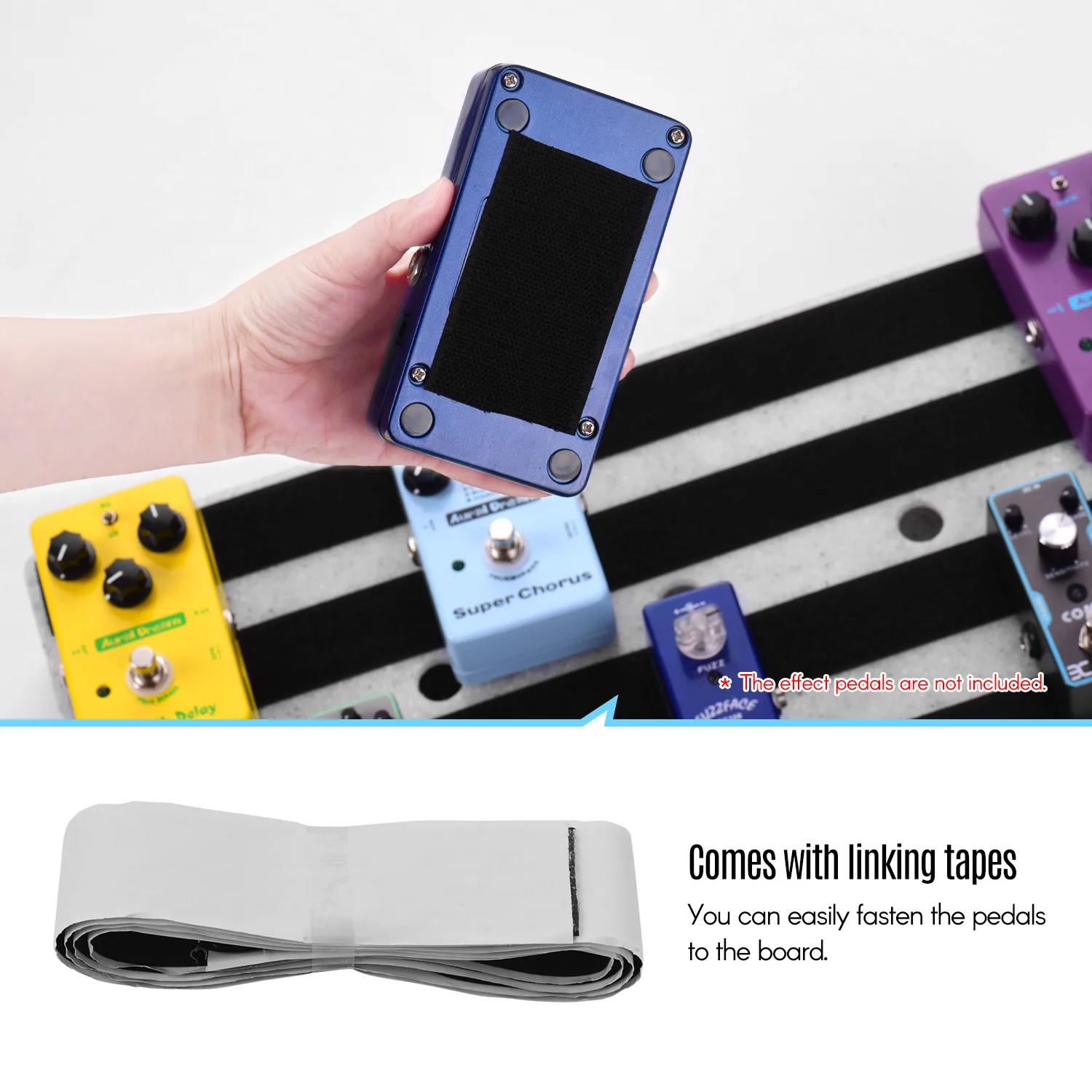 RPB 2 Электрогитары Педали Эффектов Совет Pedalboard RockBoard педаль Водонепроницаемый