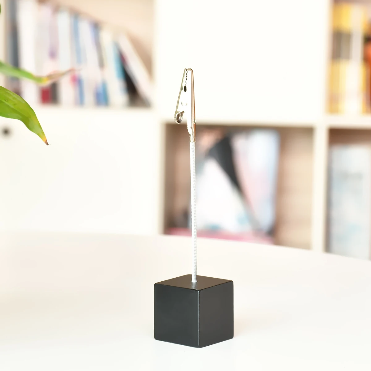 1pc Cube Stand Alligator Wire Photo Clip Memo Card Holder Table Wedding Party Place Favor Customized Gift Note Clamp | Дом и сад