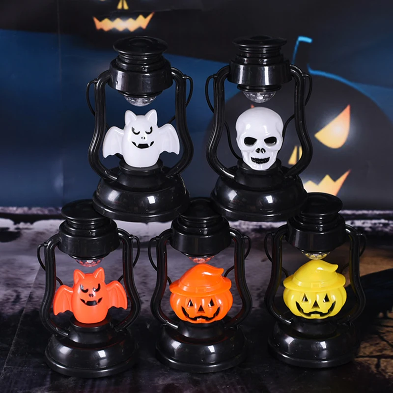 

Halloween Decoration Luminous Led Pumpkin Skull Lamp Props Lantern Outdoor Decoration Modeling Lamp Helloween Party Decoration