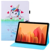 protective tablet case for samsung tab 4 a e cover cute animal magnet flip sleeve foldable stand shockproof shell with card slot