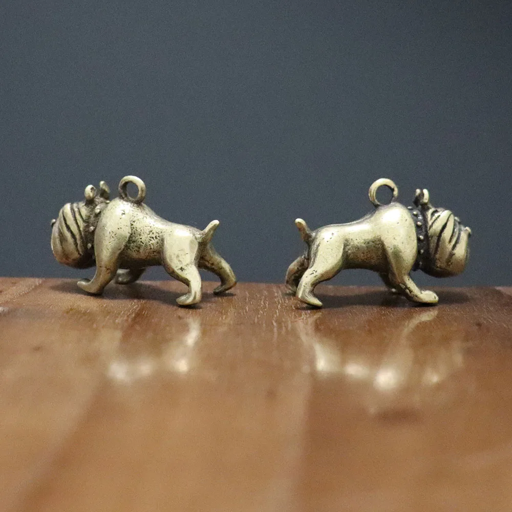 Цепочка для ключей ручной работы винтажная Подвеска из твердой латуни в форме