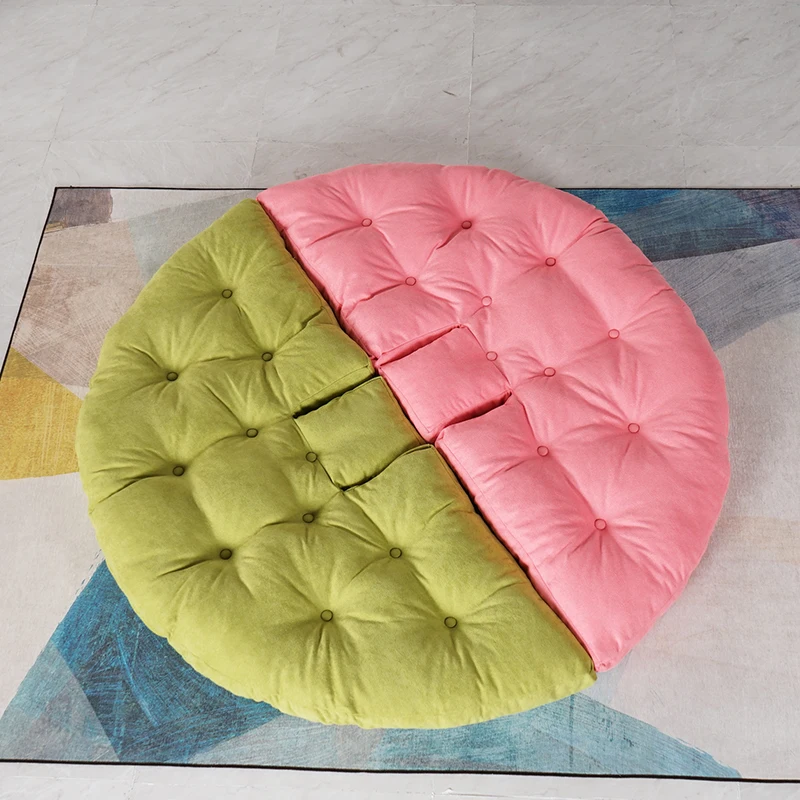 Отдых ленивый диван татами маленькая квартира спальня Симпатичный одноэтажный