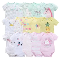 0 24m newborn baby girls clothes set 5pcs baby boy body suit jumpsuits infant outfit ropa bebe de toddler onsies sets summer
