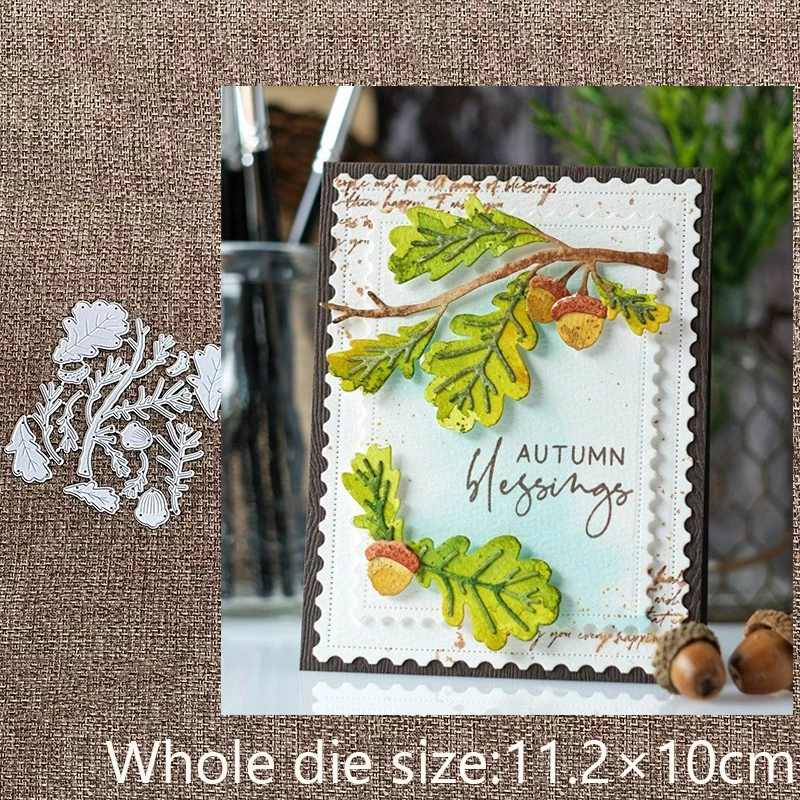 

Металлический трафарет XLDesign для рукоделия, высечка, листья, высечки для альбома, бумаги, тиснения для рукоделия