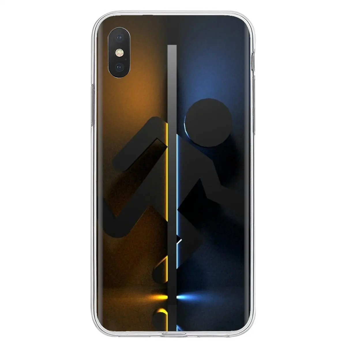 Мягкий чехол-сумка для iPhone 11 Pro чехол 4 5 6 6S 7 8 X XR XS Plus Max iPod Touch Portal 2 листья