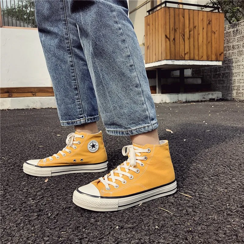 Мужская Вулканизированная обувь кроссовки дышащие повседневные без шнуровки