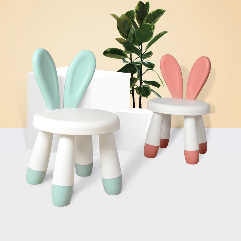 

BabyGo Baby Chair Backrest Stool Thickened Non-Slip Household Seat Kindergarten Children Eating Chair
