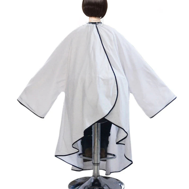 Накидка для парикмахера с длинным рукавом большого размера водонепроницаемая