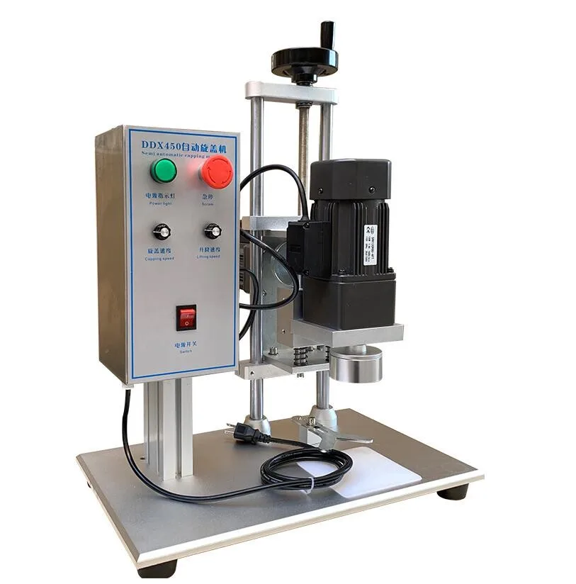 Настольная автоматическая крышка укупорка машины круглые колпачки Авто