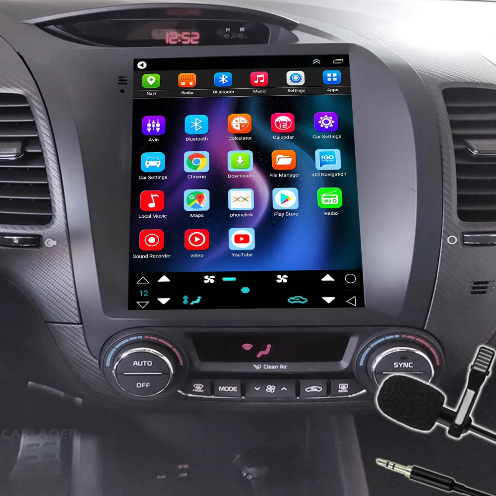 Автомагнитола 2 din для Kia Cerato 3 2013 2014 2015 2017 с экраном в стиле Tesla радио