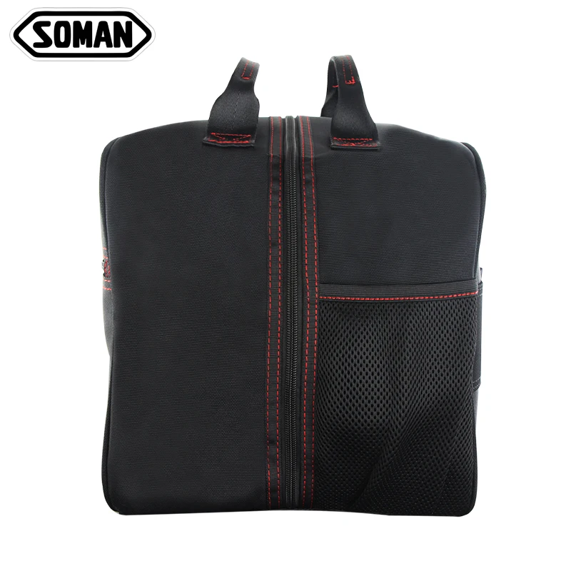 SOMAN мотоциклетные сумки водонепроницаемые черные для шлема багажные мужские