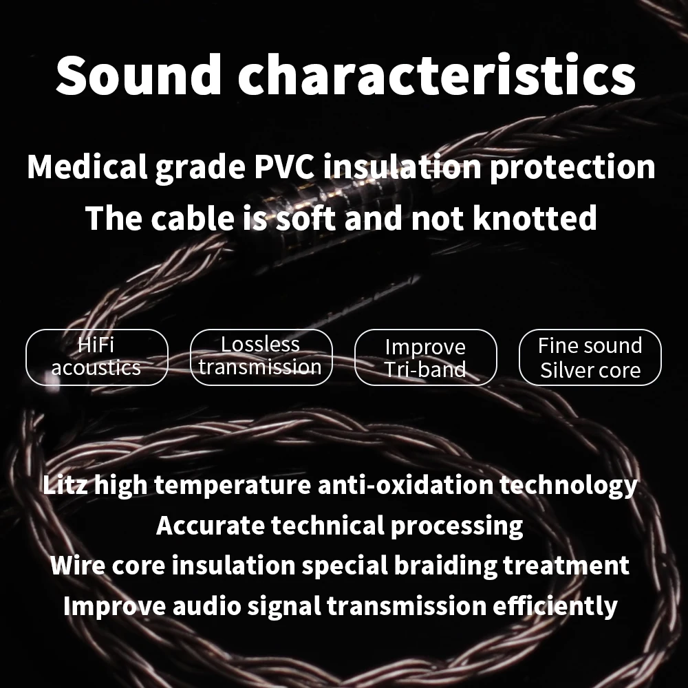 Кабель для наушников сбалансированный 2 5 мм 4 6 XLR стерео16 Core Sennheiser HD580 HD600 HD650 HD25 HD660S