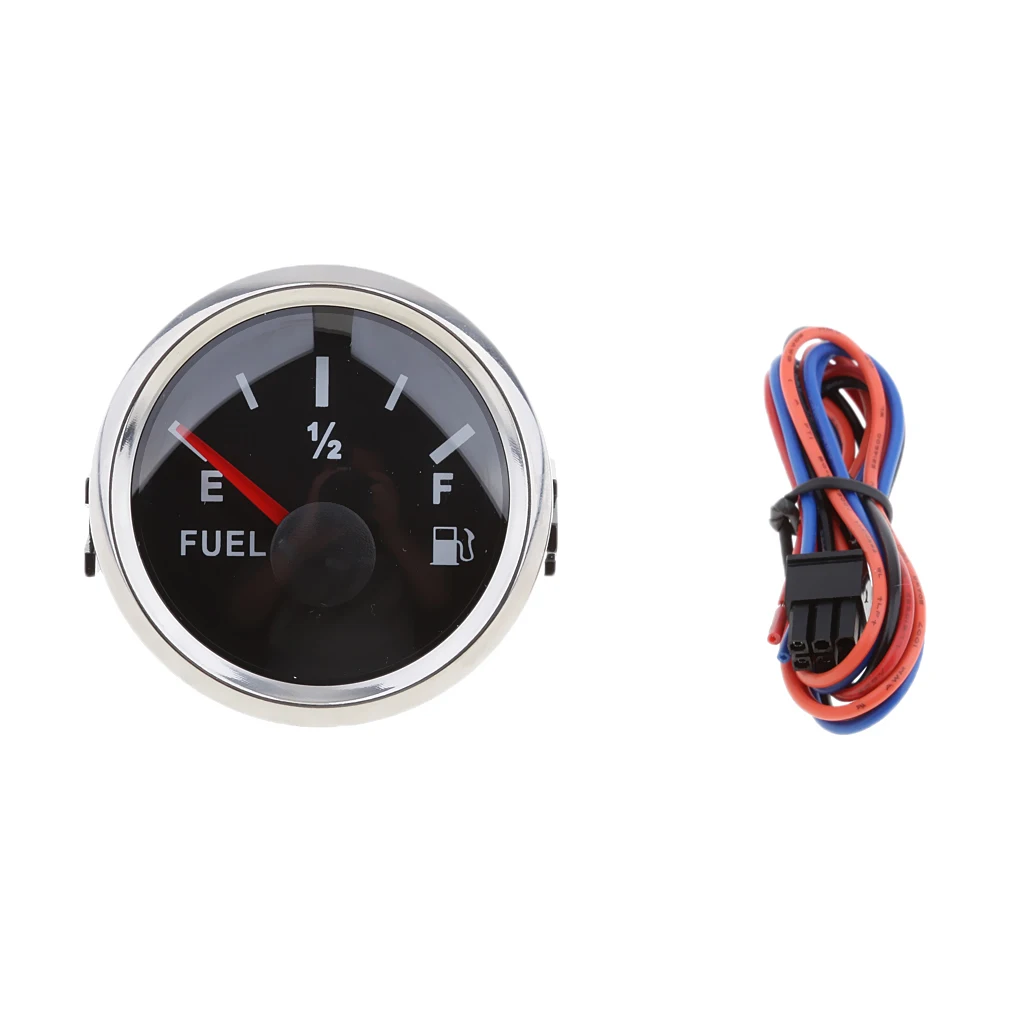

52mm Marine Outdoor Waterproof Chrome Oil Pressure Meter Gauge