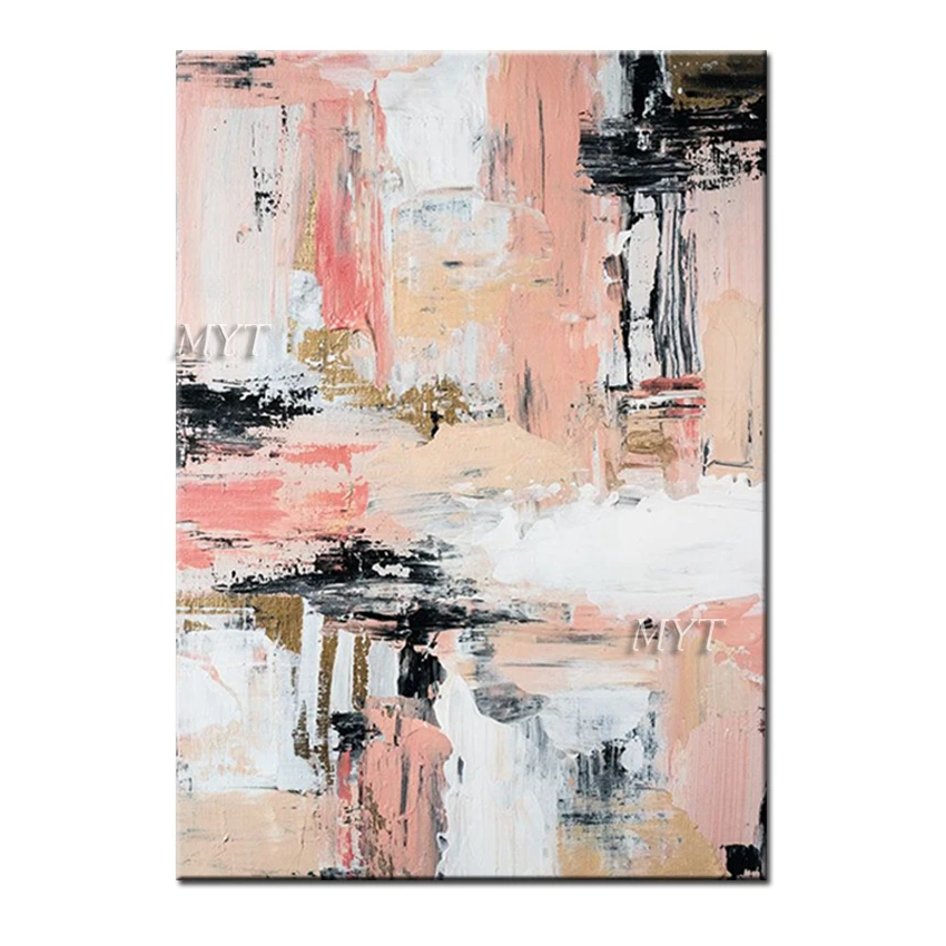 

Latest Pure Hand-painted Abstract Oil Painting Canvas Wall Artwork Unframed Modern Home Bedroom Decor Unframe Paintings Wall Art