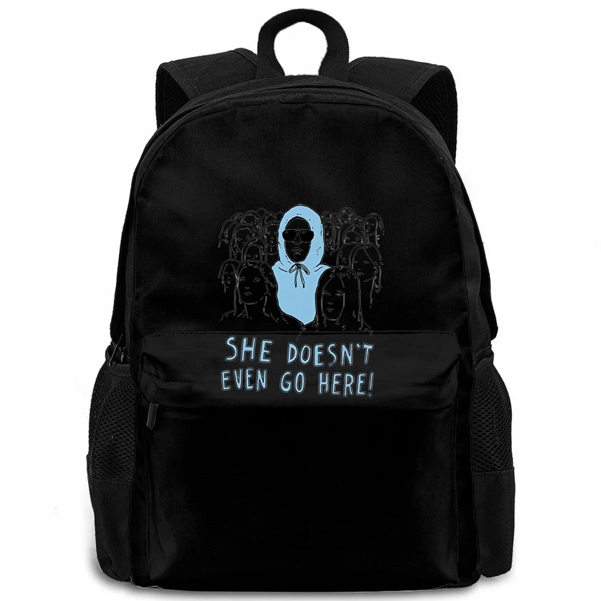 

Соединение пульсации означает, что девушки она даже не идет сюда взрослый Женский Мужской рюкзак для ноутбука для путешествий школы взросл...