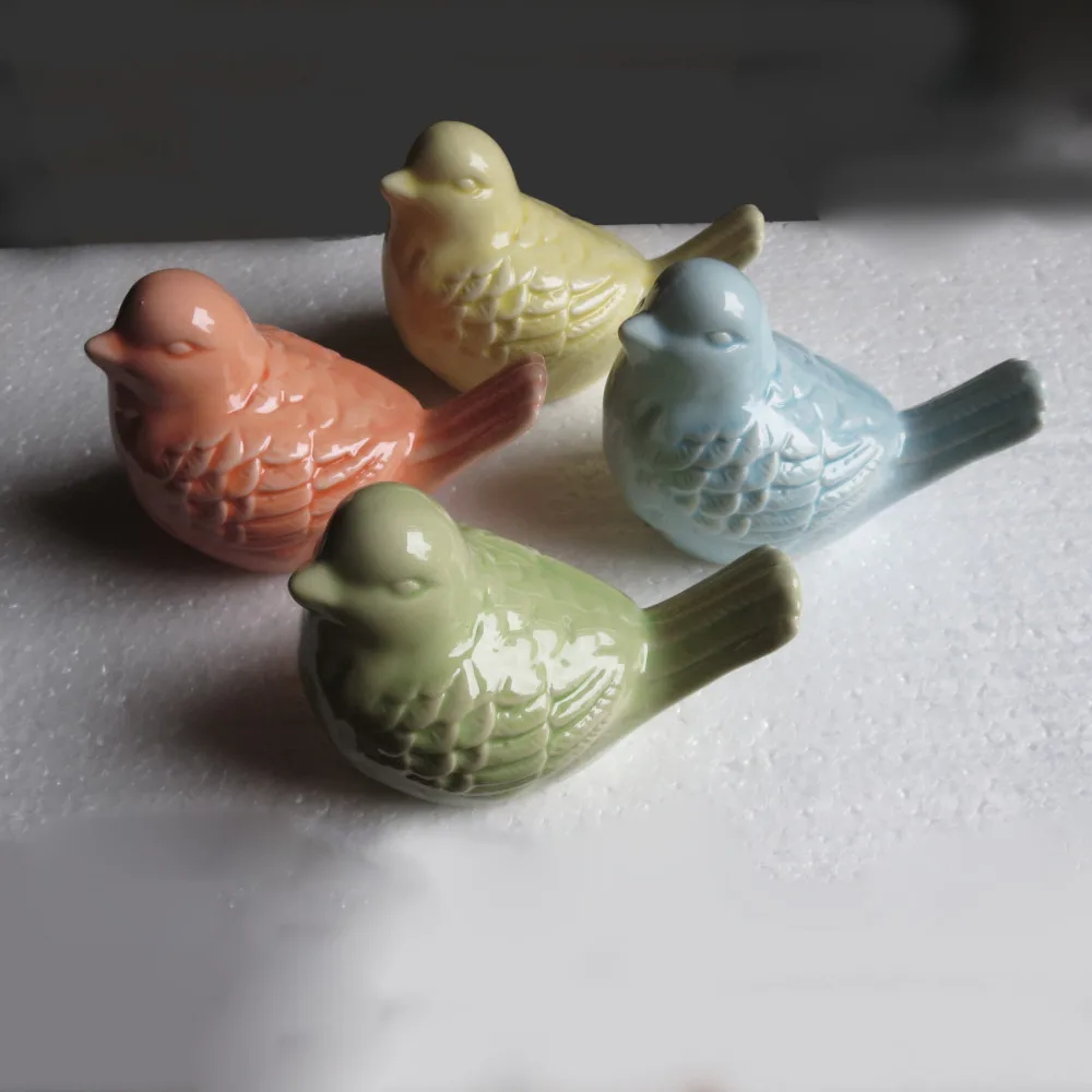 4 шт. анаглиф Декор для дома птица Америка европейские страны прекрасные цвета