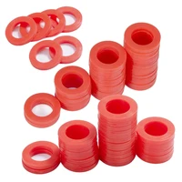 outdoor garden hose silicone washer gasket 90pcs red o rings silicone washer gasket combo pack for 34inch garden hose and wate