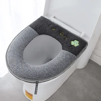 home luminous toilet pad thickened with zipper o shaped u shaped plush toilet seated toilet seat cushion toilet seat cover