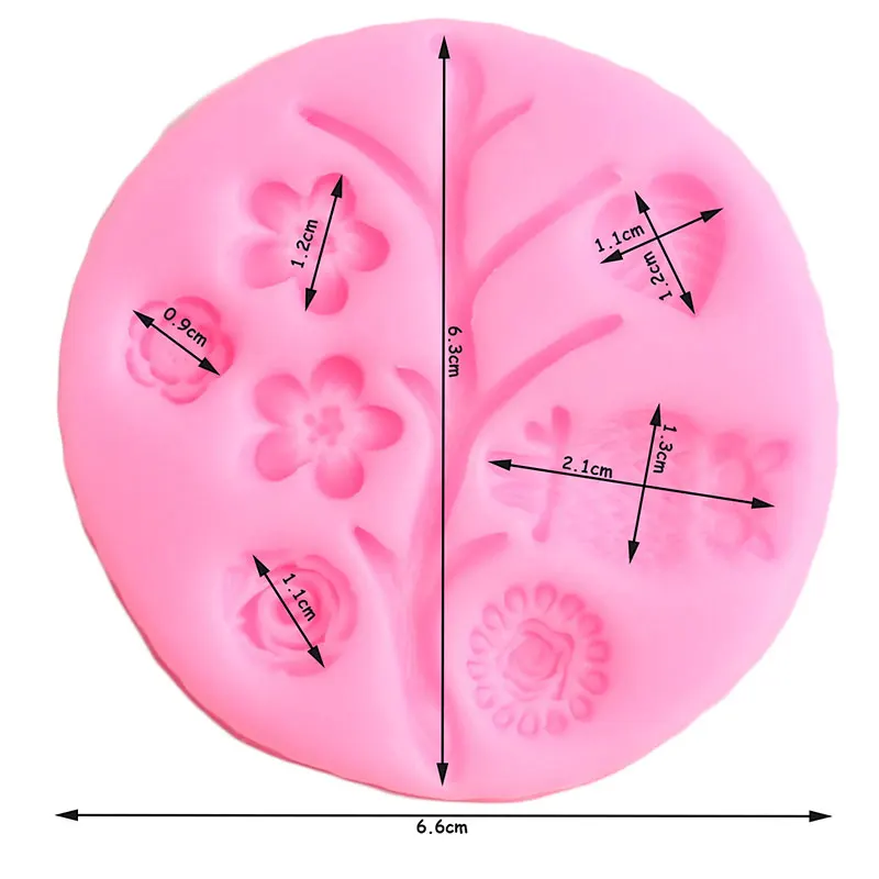 Детская фотография Сова Цветок Сделай Сам Выпечка Кекс Топпер помадка Конфеты