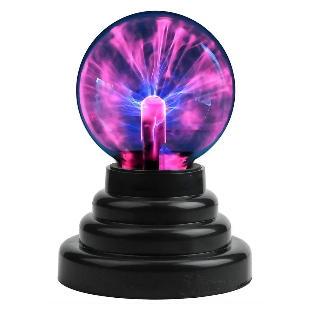 

Kids Plasma Magic Ball Lamp Electrostatic Sphere Light USB Powered AAA Touch Night Light Kids Gift Bulb Home Decor