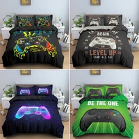 game bedding set soft duvet cover set comfoter bedding quilt cover with pillowcase kids bedding set luxury queen king size