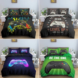 game bedding set soft duvet cover set comfoter bedding quilt cover with pillowcase kids bedding set luxury queen king size free global shipping