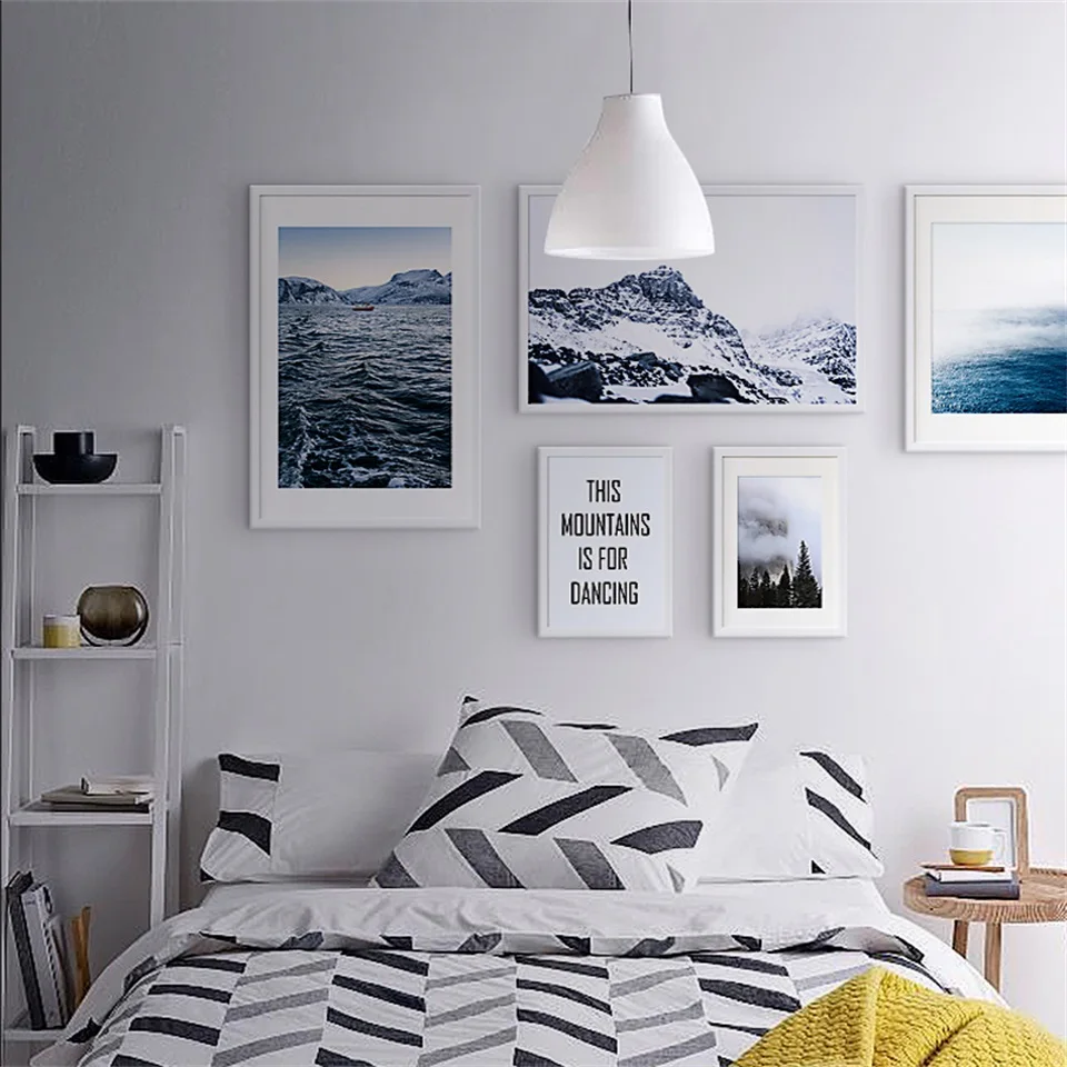 Пейзаж плакат морской пейзаж принты Картина на холсте настенные картины для