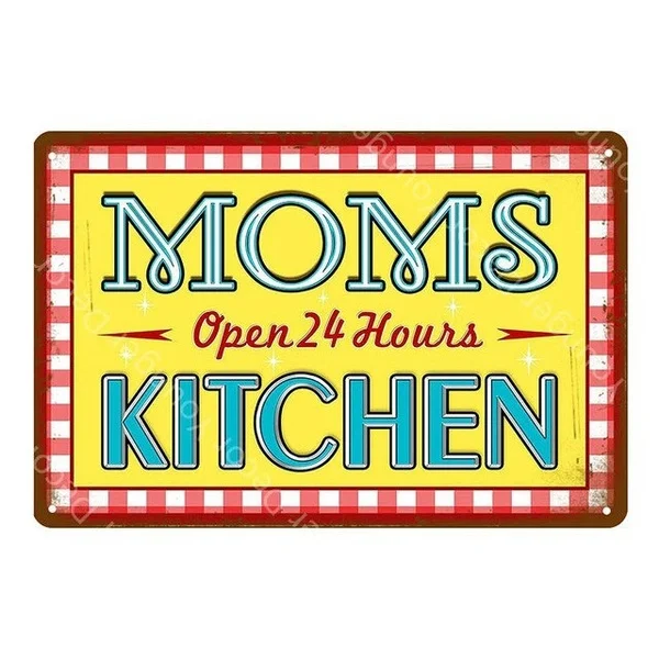 

Cupcakes Metal Signs Vintage Wall Plaque For Pub Bar Room Kitchen Decor Kraft Paper Wall Art Retro Cake Shop Poster YJ040