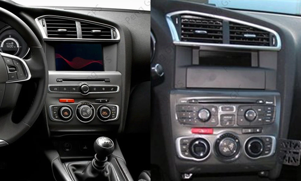 Android 10 0 GPS навигация радио плеер для Citroen C4 2010-2016 видео стерео Headuint Бесплатная gps