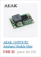 AEAK 1 шт. MT3608 2A Max DC-DC Повышающий Модуль питания усилитель мощности 3-5 в до 5 В/9 В/12 В/24 В