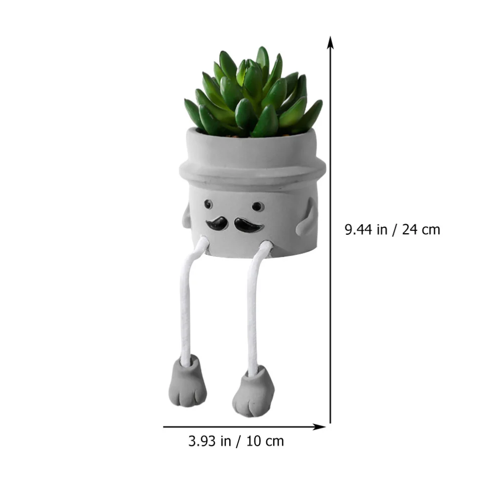 

1PC Lifelike Hanging Foot Bonsai Decoration Hanging Leg Potted Plant Adornment