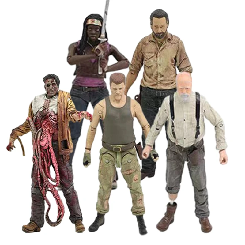 ТВ сериал Ходячие мертвецы Рик Граймс Дэрил Диксон правитель банджи Уокер мичон