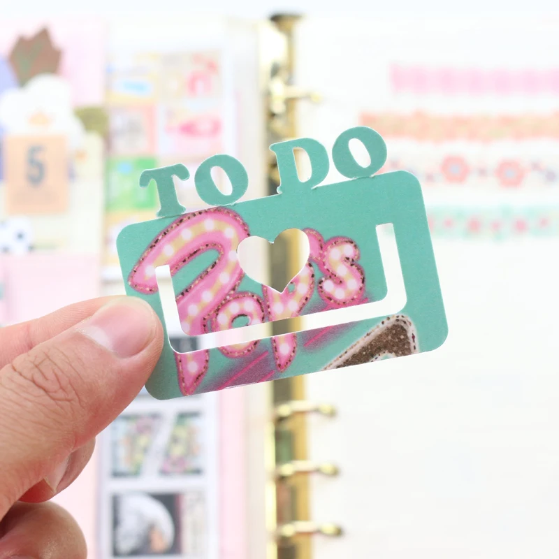 Индексный разделитель Domikee ручной работы милый органайзер для дневника офиса