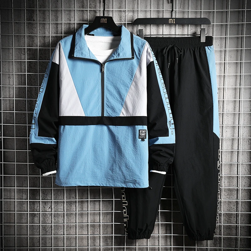 Костюм спортивный мужской в стиле хип хоп|Мужские спортивные костюмы| |