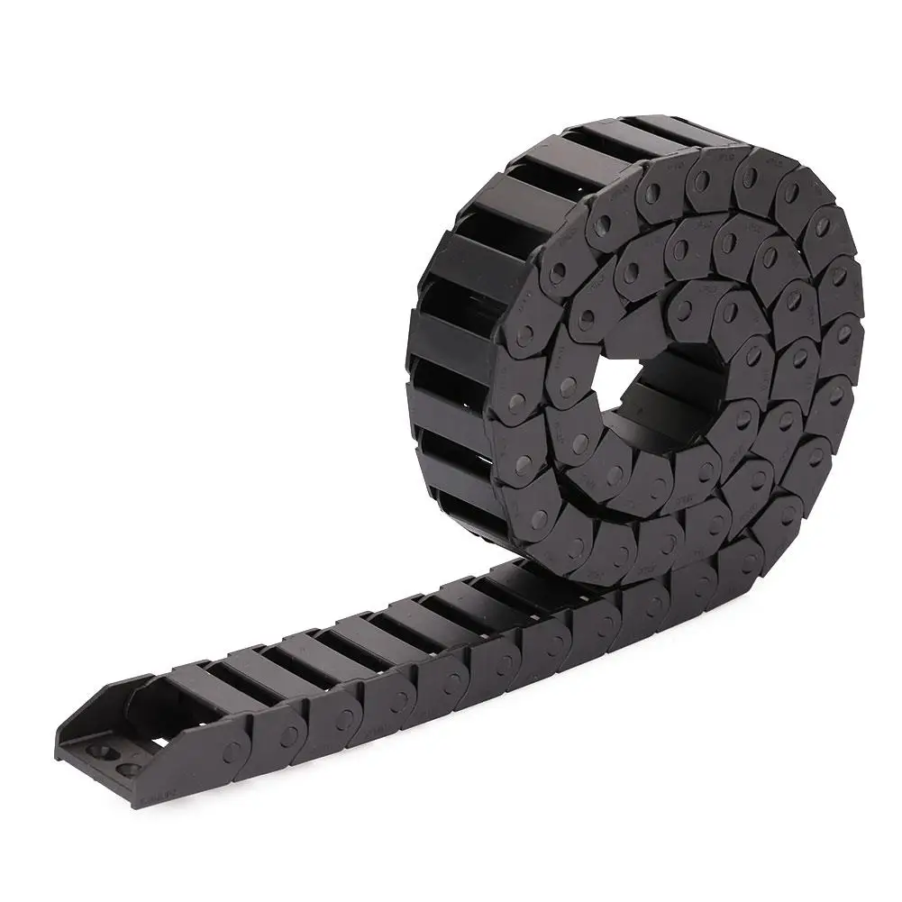 

1530mm 1M Plastic Towline Cable Drag Chain Drawn Wire Cutting Machine Black