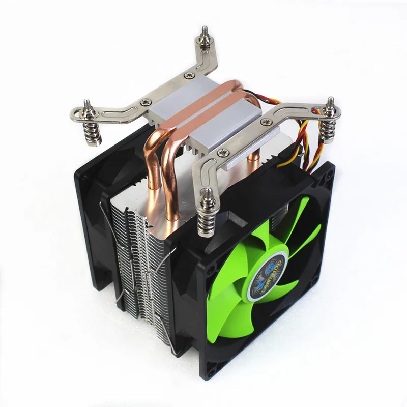 Кулер для процессора 4-контактный радиатор AMD AM1/AM2/AM3/AM4/FM1/FM2 RGB-светодиодный ОД 2
