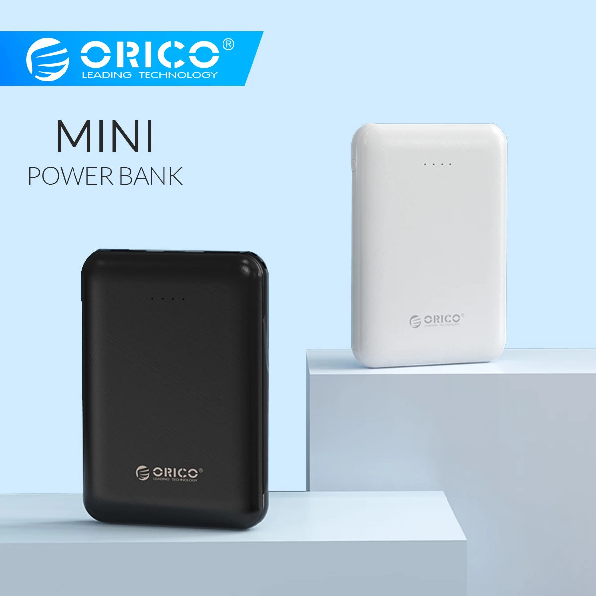 ORICO 5000 мАч Внешний аккумулятор Двойной USB портативный тонкий повербанк портативный внешний аккумулятор для iphone Xiaomi Мобильный телефон